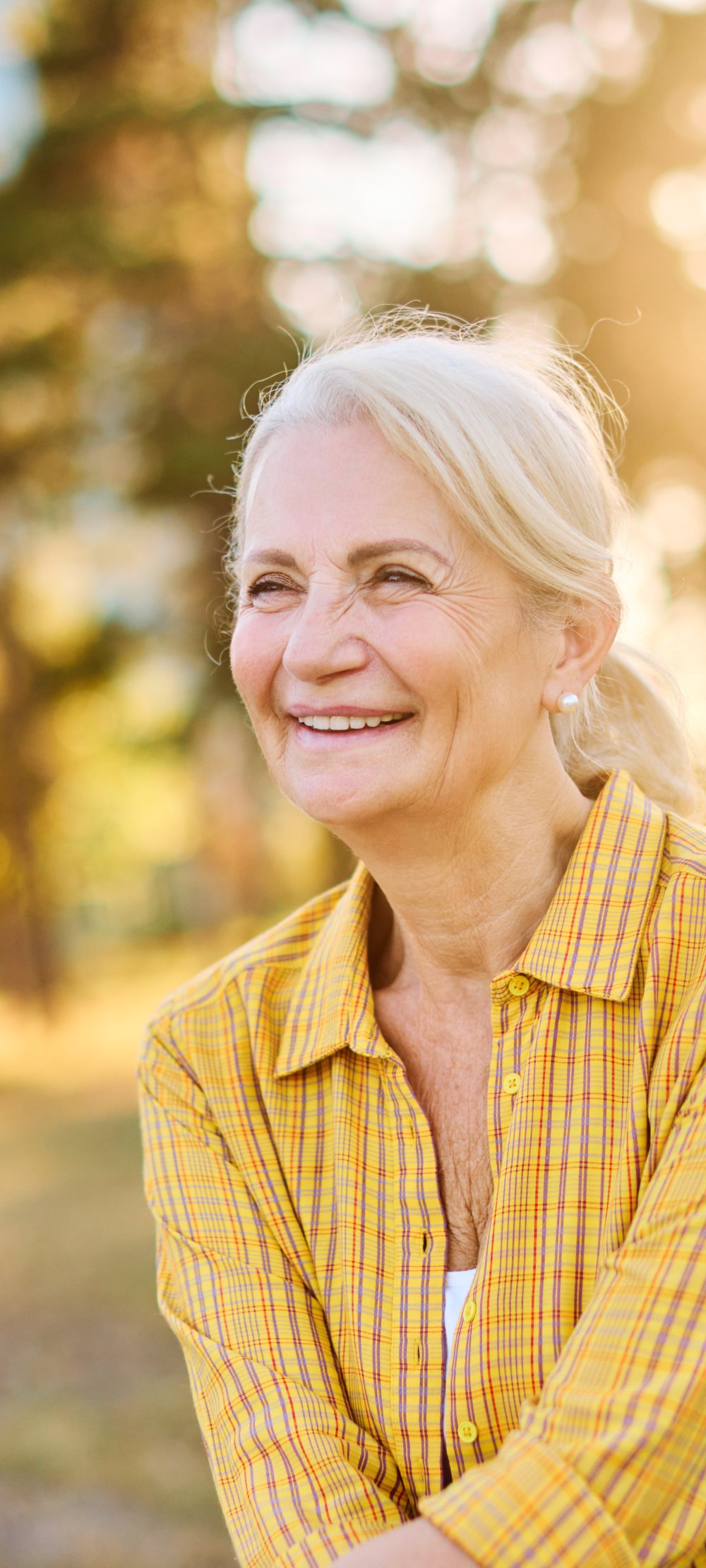 Smiling LifestyleRx patient outdoors